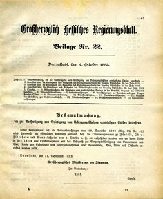 Grossherzoglich Hessisches Regierungsblatt 1883.djvu # 289