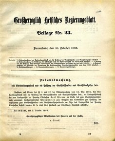 Grossherzoglich Hessisches Regierungsblatt 1883.djvu # 297