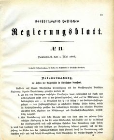 Grossherzoglich Hessisches Regierungsblatt 1883.djvu # 40