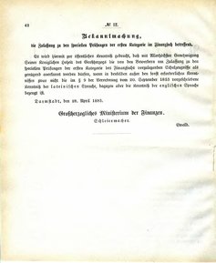 Grossherzoglich Hessisches Regierungsblatt 1883.djvu # 43