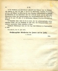 Grossherzoglich Hessisches Regierungsblatt 1883.djvu # 85