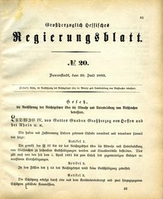 Grossherzoglich Hessisches Regierungsblatt 1883.djvu # 86