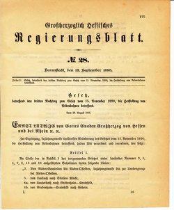 Grossherzoglich Hessisches Regierungsblatt 1895.djvu # 176