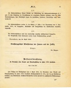 Grossherzoglich Hessisches Regierungsblatt 1895.djvu # 52