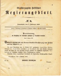 Grossherzoglich Hessisches Regierungsblatt 1895.djvu # 6