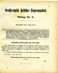 Grossherzoglich_Hessisches_Regierungsblatt_1884.djvu # 383