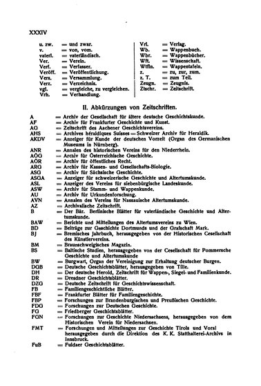 Handbuch der praktischen Genealogie.djvu # 34
