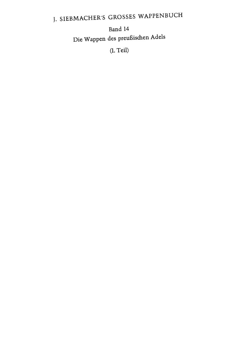 Siebmacher-Preussen-Band-1.djvu # 1