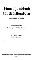 Wuerttemberg-Staatshandbuch-1936.djvu # 1